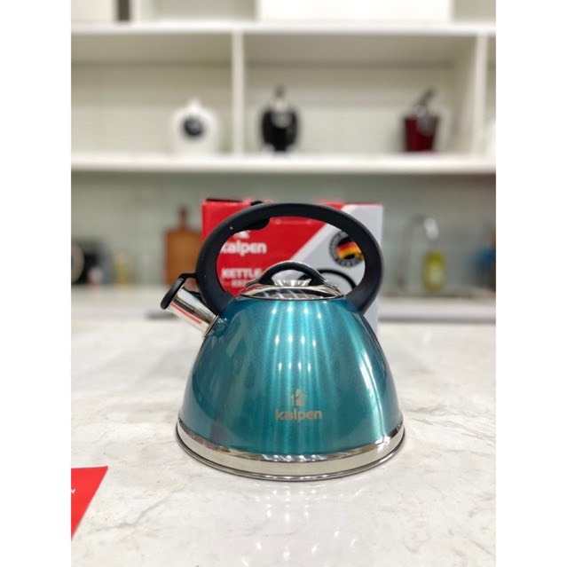Ấm đun nước inox cao cấp Kalpen KK01 kk03 Dung tích 3L Thích hợp với các bếp Hàng chính hãng