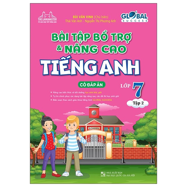 sách - GLOBAL SUCCESS - Bài tập bổ trợ và nâng cao tiếng anh lớp 7 tập 2 (có đáp án)
