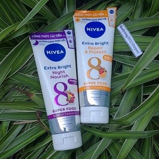 Serum Dưỡng Thể Trắng Da, Chống Nắng Nivea Ngày Và Đêm