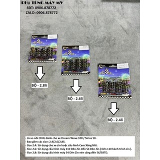 Lò xo nồi ckhl size 2.4/2.6/2.8li dành cho xe dream wave