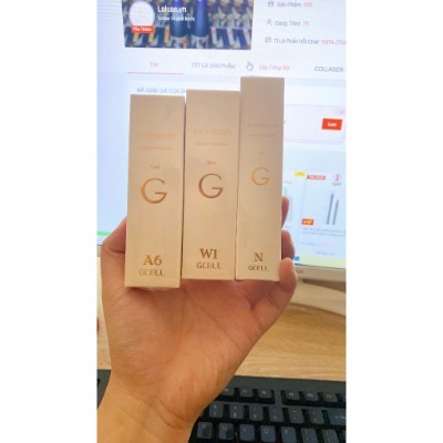 Kem Làm Hồng Vùng Kín GCell XX Virgin Cream Premium W1 5ml