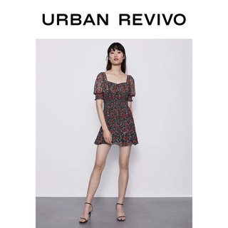 Đầm hoa đỏ Urban Revivo