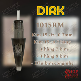   1cái  Kim xăm Dirik Kim DIRK cho máy pen và các dòng kim máy xăm kim dirik máy pen bén nhọn Linh Shop... 