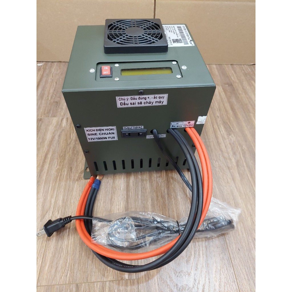 Kích điện Hioki Inverter Sin Chuẩn 12V/1000W Full ( Hà Nội )