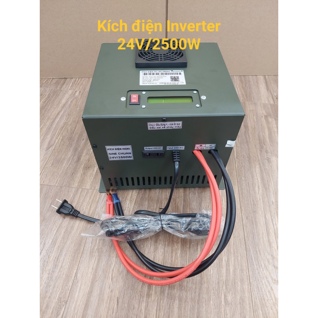 Kích điện Hioki Inverter Sin Chuẩn 24V/2500W ( Hà Nội )