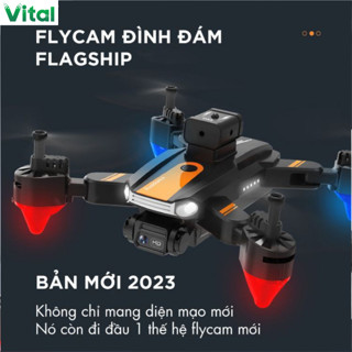 Flycam máy bay điều khiển từ xa flycam Mini S13 PRO camera kép nhào lộn 360 độ, phù hợp cho người mới chơi bảo hành 12t