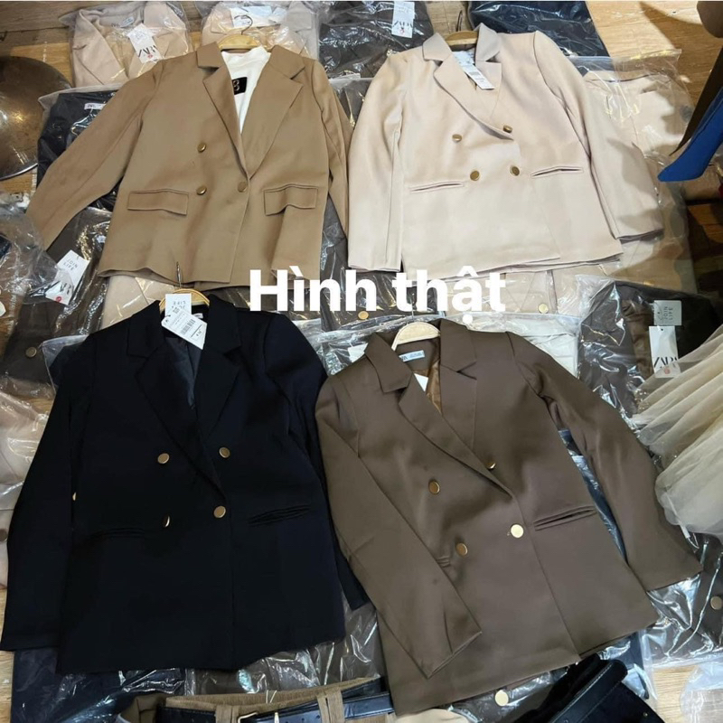 ÁO KHOÁC BLAZER 4 CÚC CHO NỮ