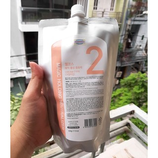 Duỗi Tóc/ Ép Tóc Thẳng Mugens Thảo Dược Hàn Quốc 2x500ml