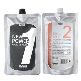 Duỗi Tóc/ Ép Tóc Thẳng Mugens Thảo Dược Hàn Quốc 2x500ml