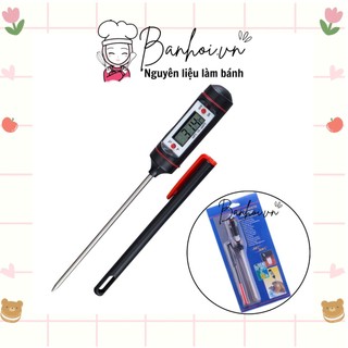 Nhiệt kế điện tử đa năng - Đo nhiệt độ nước, sữa, thực phẩm - nhiệt kế lò