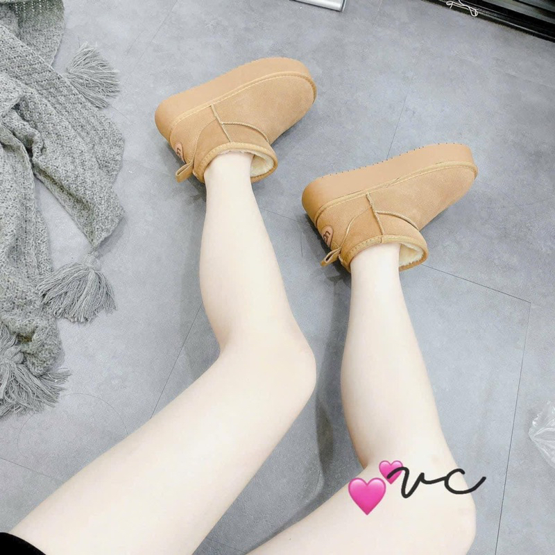 MÃ Q-2 GIẦY BỐT NÂU LÓT LÔNG SIÊU ẤM