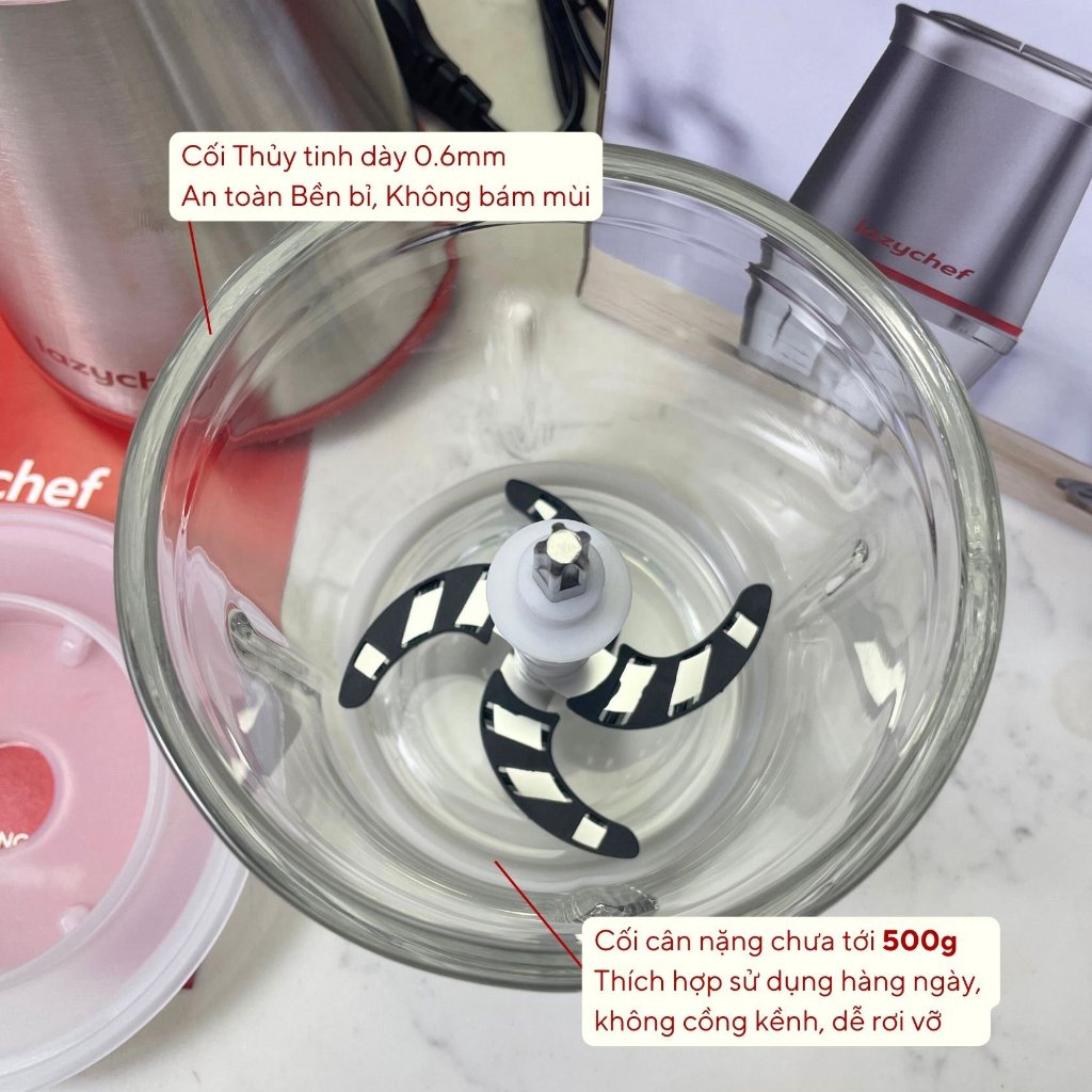 MÁY XAY ĐA NĂNG 3S LAZYCHEF LC01XT  - HÀNG CHÍNH HÃNG - BẢO HÀNH 12 THÁNG