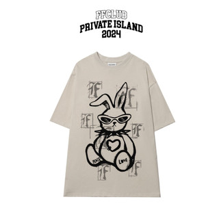 Áo thun ff form rộng 280gsm rabbit tee