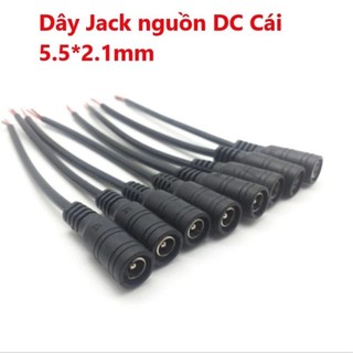 giắc nguồn dc 5.5×2.1 đực và cái