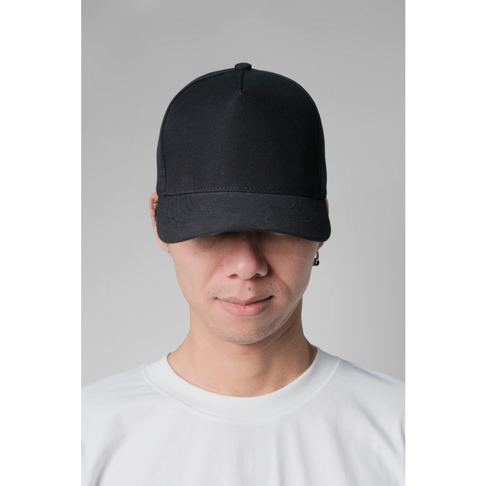 Mũ lưỡi trai, nón kết đen trơn XFIRE màu đen chất vải kaki, form mềm thời trang, BLANK BASEBALL CAP
