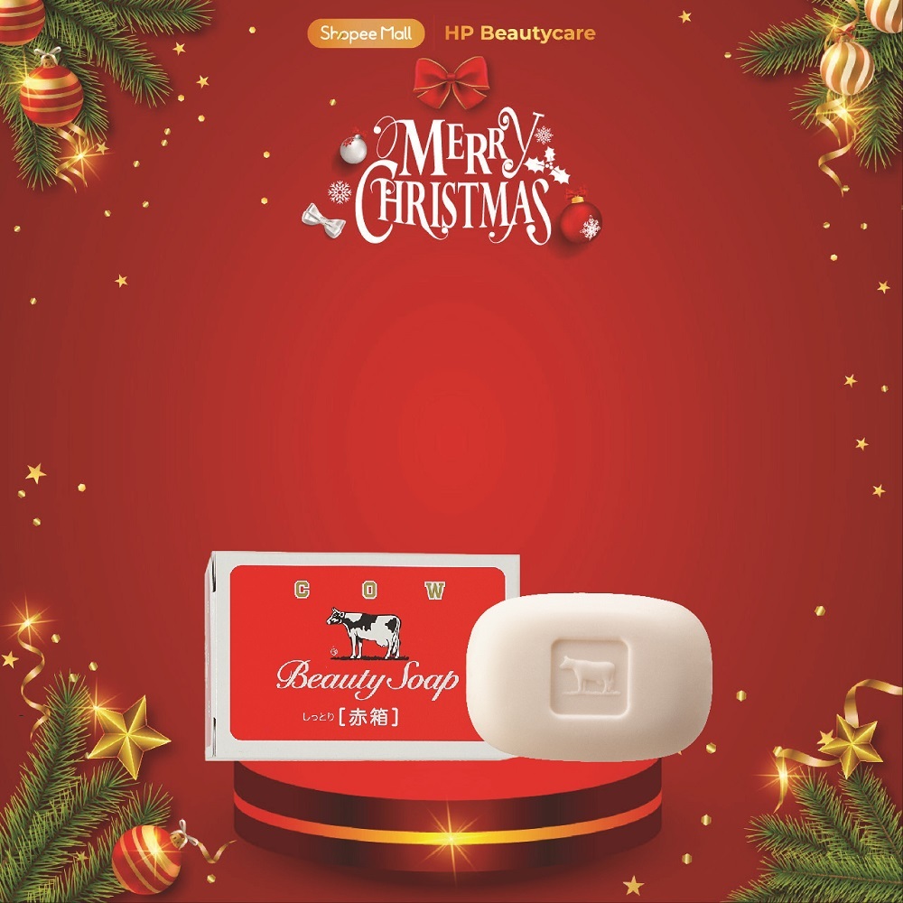 Xà Phòng Rửa Mặt Từ Sữa Bò Tươi Dưỡng Da Sáng Mịn Da Cow Beauty Soap (100g)