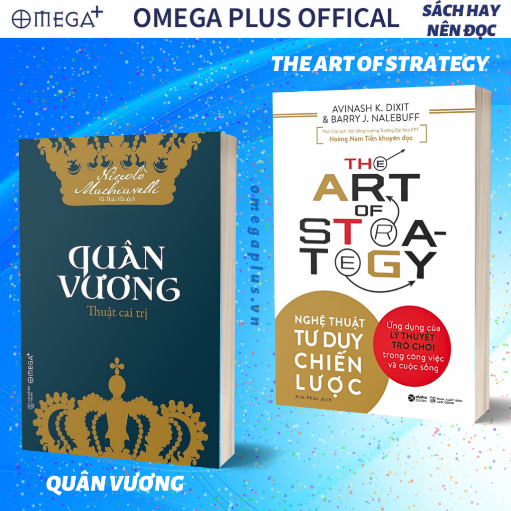 Lẻ/Combo Sách Hay Nên Đọc: Nghệ Thuật Tư Duy Chiến Lược + Bàn Cờ Lớn + Quân Vương + Cường Quốc Trong Tương Lai