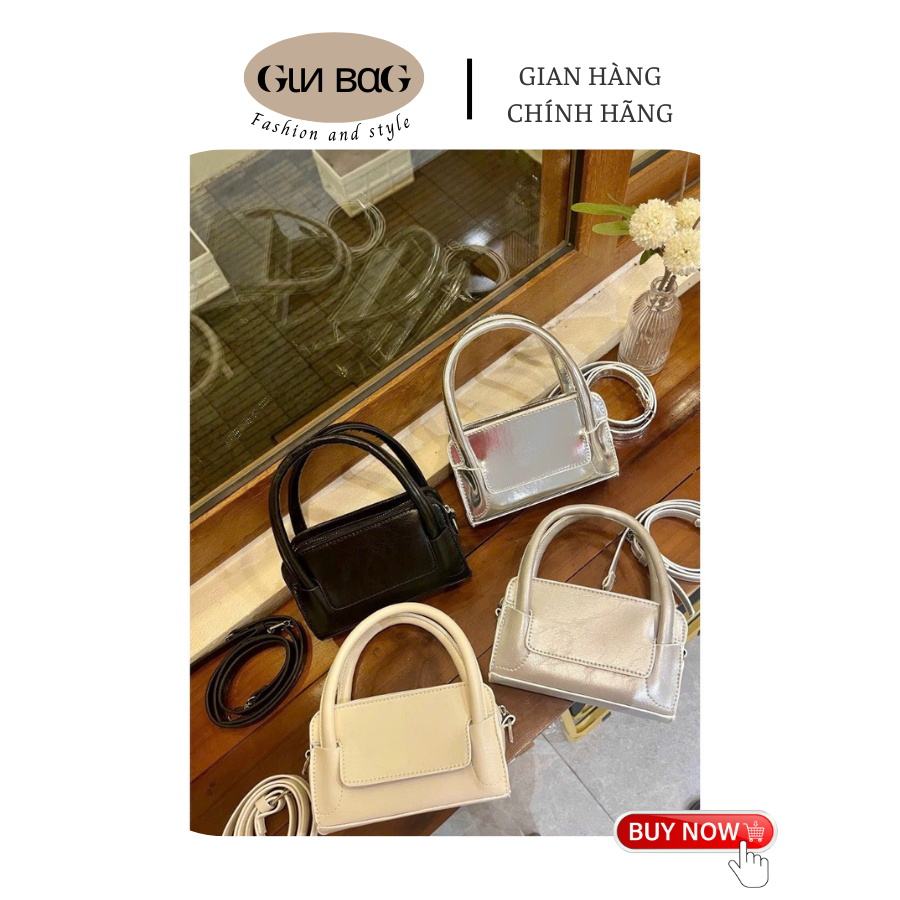 Túi xách nữ đeo chéo, đeo vai, dùng đi chơi, đi học,chất da đẹp, thời trang cao cấp size 18cm GB567