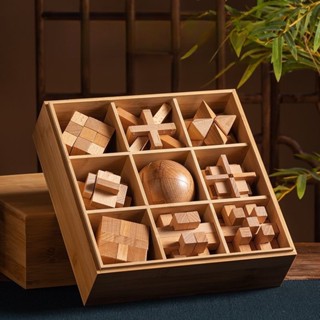 Bộ Đồ Chơi Mở Khóa Khổng Minh Phát Triển Trí Thông Minh Cho Bé 6-12 Tuổi