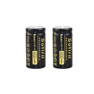 Pin 16340 Sofirn 800mAh 3.7V,Li-ion 16340. pin sạc lại được.