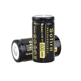Pin 16340 Sofirn 800mAh 3.7V,Li-ion 16340. pin sạc lại được.