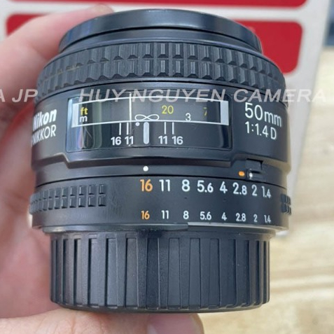 SALE XẢ KHO !! ỐNG KÍNH NIKON 50 F1.4 AF-D , NIKON 50 F1.4 AF 95-98% Chuyên chân dung xóa phông rất đẹp.