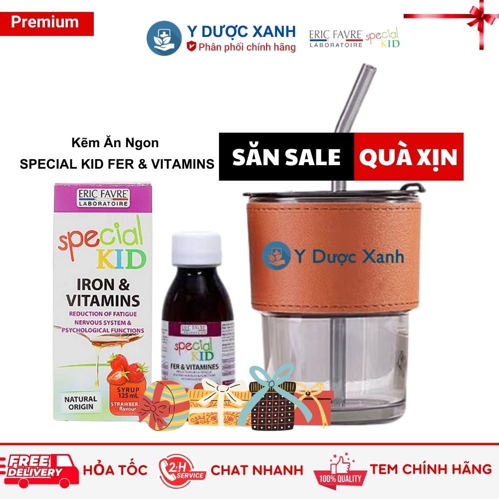 SPECIAL KID FER & VITAMIN, Siro sắt và vitamin cho bé - Y Dược Xanh