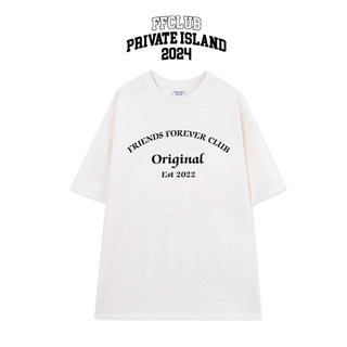 Áo thun ff form rộng friends forever original tee, vải thun 2 chiều cotton 250gsm
