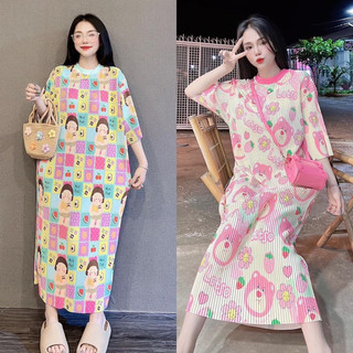 đầm suông cân mọi thể loại lss