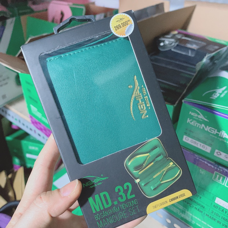 Kềm Nghĩa Bộ sản phẩm quà tặng MD32, bộ kềm nghĩa MD32