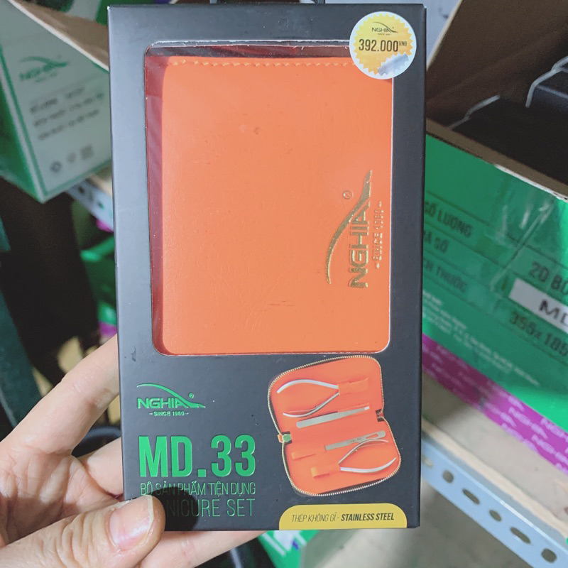 Kềm Nghĩa Bộ sản phẩm quà tặng Inox MD33, bộ kìm nghĩa MD33