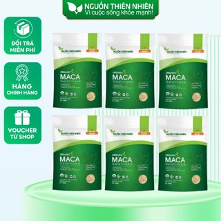 Combo 6 Túi Bột Sâm Maca Peru hữu cơ 200g NguồnThiên Nhiên