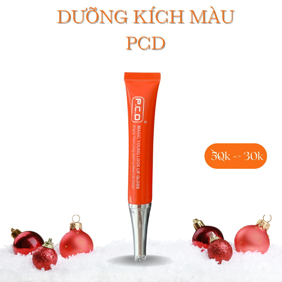 Dưỡng PCD kích màu sau xăm dưỡng 3 màu đỏ cam hồng