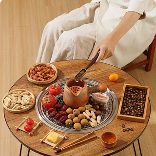 Pha trà quanh bếp, nướng ngoài sân, nướng gấp, nướng trong nhà, nướng than