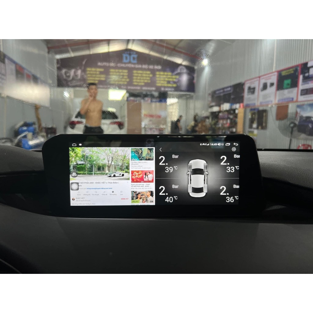 Màn Hình Android Liền Khối Theo Xe Mazda3/CX30 2021-2024 2 Hệ Điều Hành 10.25 inch