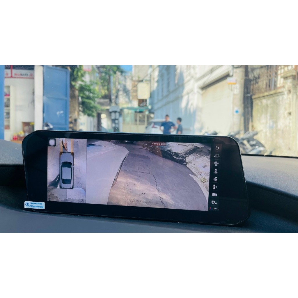Màn Hình Android Liền Khối Theo Xe Mazda3/CX30 2021-2024 2 Hệ Điều Hành 10.25 inch