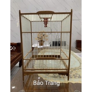 Khung lồng Chào mào ép mộc nan phíp tự lắp ráp.Bảo Trang