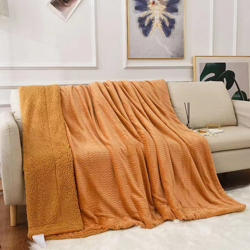 CHĂN LÔNG CỪU VÂN SÓNG SIÊU MỀM MỊN, CHĂN LÔNG CỪU MẪU MỚI