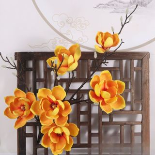 Hoa Mộc Lan, đầu bông Mộc Lan trang trí, bông hoa Mộc Lan decor, trang trí Tết cực xinh