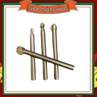 Mũi quả đào 3 cạnh cốt 6mm điêu khắc phá thô gỗ, đục lỗ sáo diều, sử dụng máy mài khuôn cốt 6mm mũi đào tròn 3 cạnh