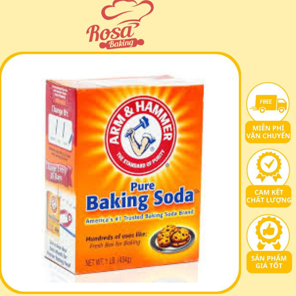 Baking soda hộp 454g (muối nở)