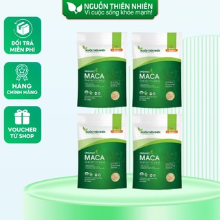 Combo 4 túi bột sâm maca peru hữu cơ 200g nguồnthiên nhiên