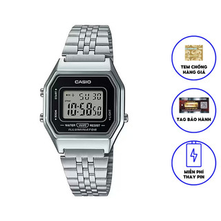Đồng hồ nữ dây kim loại chính hãng casio LA680WA-1DF