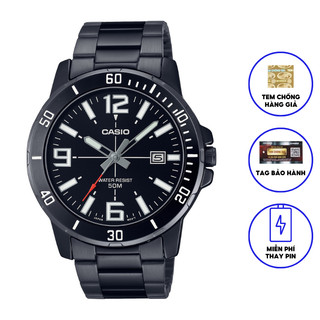 Đồng Hồ Casio Nam Dây Kim Loại MTP-VD01B-1BVUDF Chính Hãng