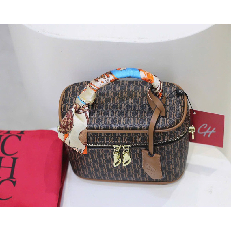 Túi cốp xinh kèm dây lụa siêu sang phù hợp đi làm đi chơi