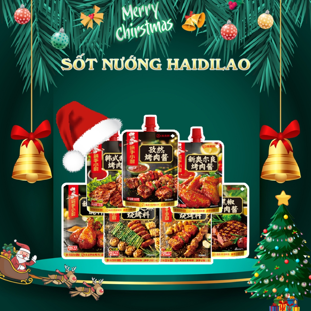 Sốt ướp thịt nướng Haidilao gia vị trung quốc có sẵn