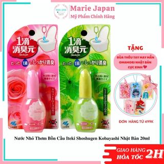 Nước Nhỏ Thơm Bồn Cầu Iteki Shoshugen Kobayashi Nhật Bản 20ml