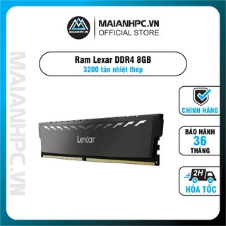 Ram lexar ddr4 8gb/3200 tản nhiệt thép