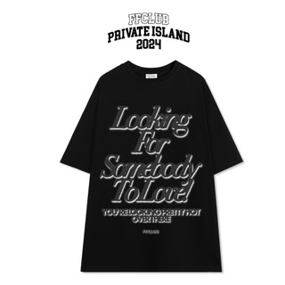 Áo thun ff form rộng 280gsm looking for tee