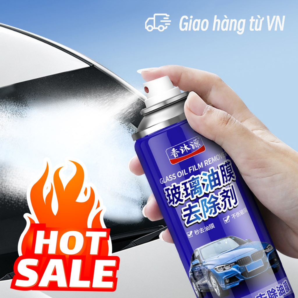 Dung dịch Tẩy Ố Kính Lái, Bề Mặt Sơn - Tẩy Cặn Canxi Kính Ô tô - Làm Sạch Kính Xe Bị Ố Mốc